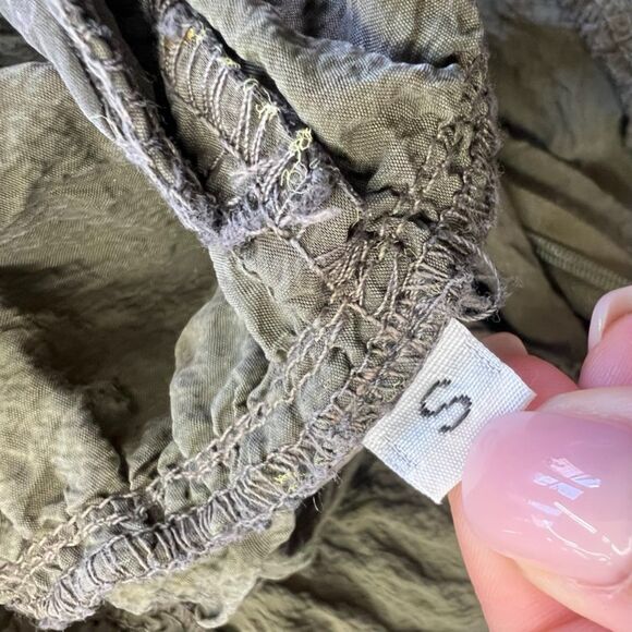 Cara Callahan Green Bubble Dress Womens Size S - Picture 9 of 9